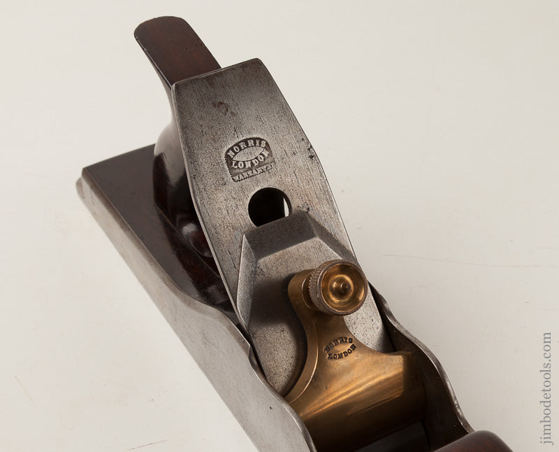 STUNNING Early 16 1/2 inch NORRIS No. One Dovetailed Steel and Rosewood Panel Plane - Excelsior 67045U