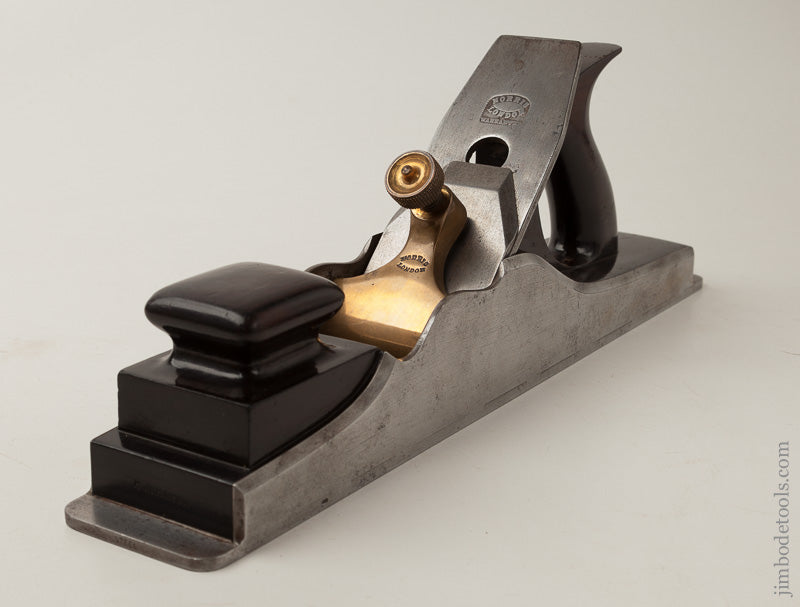 STUNNING Early 16 1/2 inch NORRIS No. One Dovetailed Steel and Rosewood Panel Plane - Excelsior 67045U