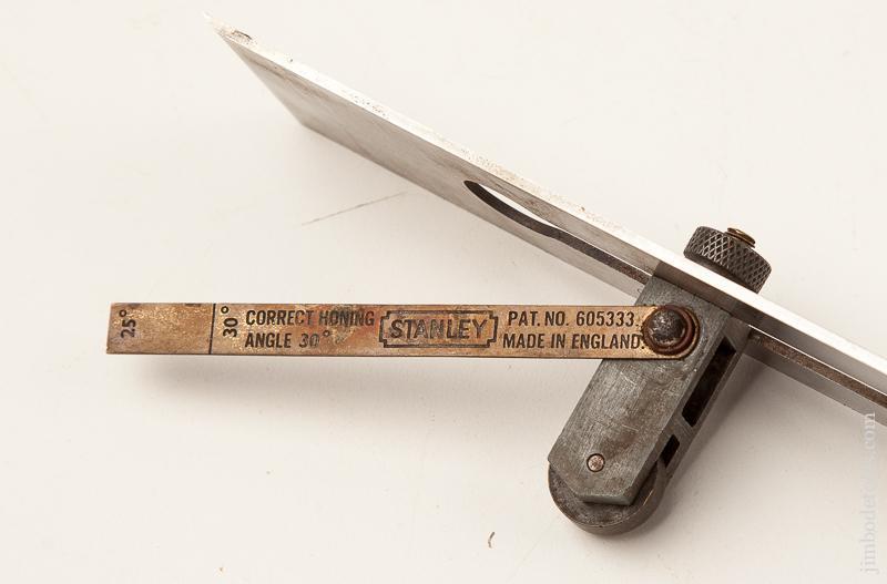 Very RARE! Patented STANLEY No. 50 Plane Iron Honing Guide -- 70587