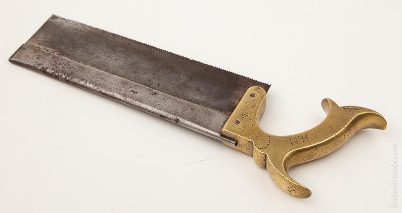 MAW LONDON Solid Brass Handled 8 inch Dovetail Saw - EXCELSIOR 70595