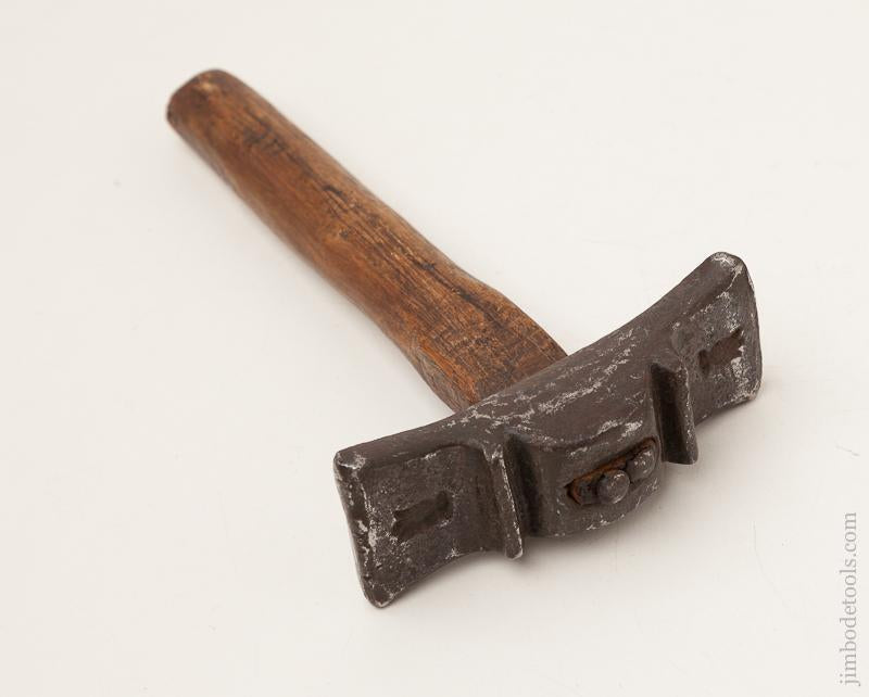 17th Century 4 1/4 x 8 inch Hammer with Dual Touch Marks - EXCELSIOR 72702