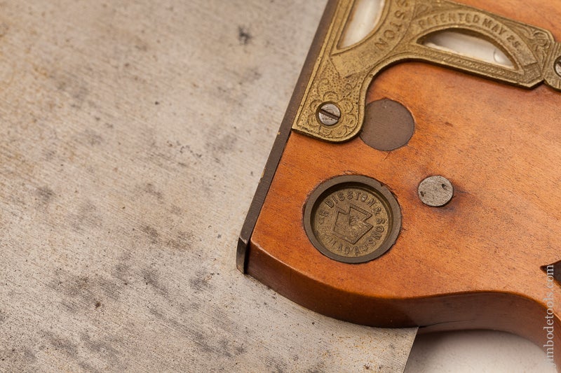 Near Mint! DISSTON No. 43 JACKSON GORHAM Plumb & Level Combination Saw - EXCELSIOR 73375 -