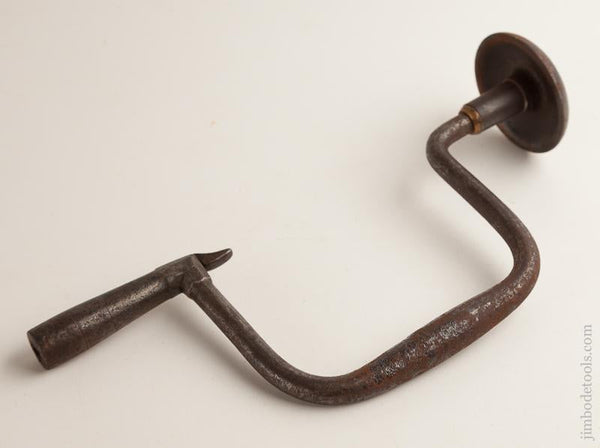 Early TAYLOR Patent Bit Brace with 9 inch Sweep - 75357