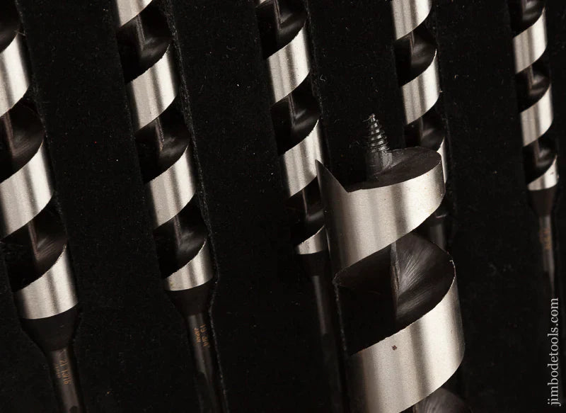 Beautiful BRIDGE CITY TOOL WORKS MILLENNIUM BRACE & 17 Bits MINT! In Their Original Walnut Presentation Boxes - 68629