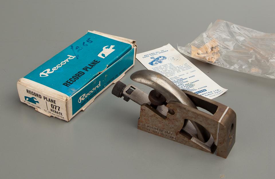 RECORD No. 077 Rebate Plane in Original Box - 77056
