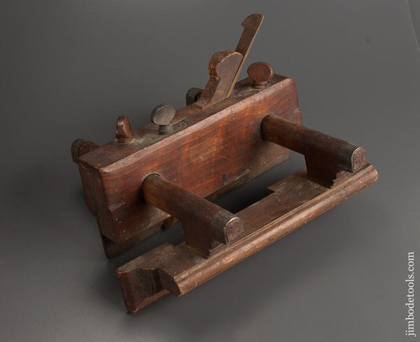 Good User C. PRESCOTT LOWELL Plow Plough Plane circa 1832-78 TWO STARS - 78002