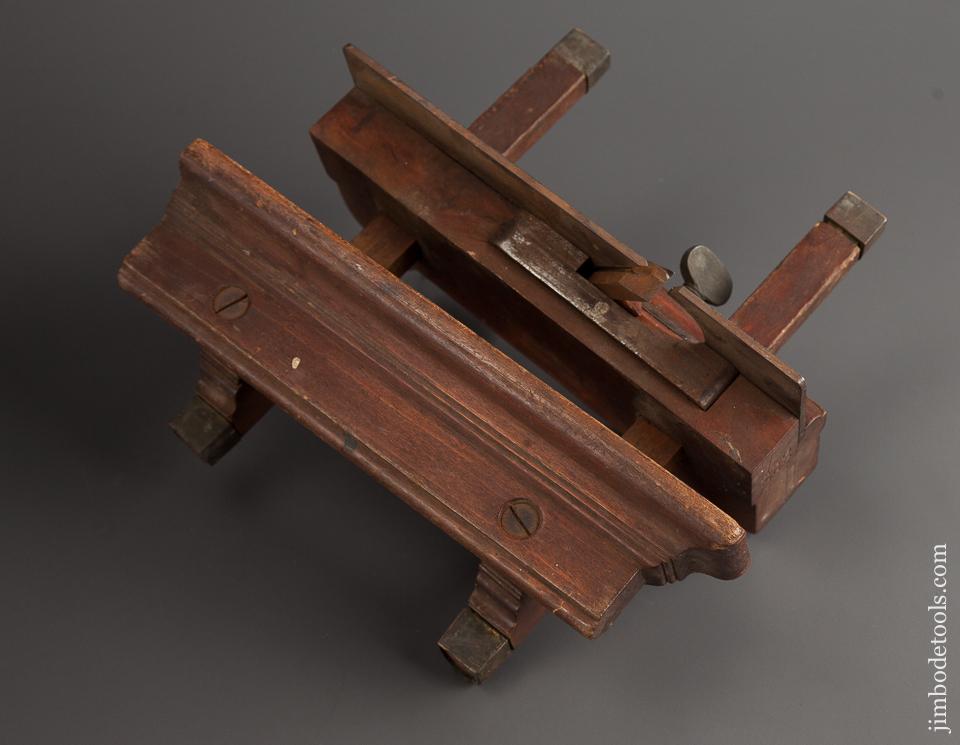 Good User C. PRESCOTT LOWELL Plow Plough Plane circa 1832-78 TWO STARS - 78002