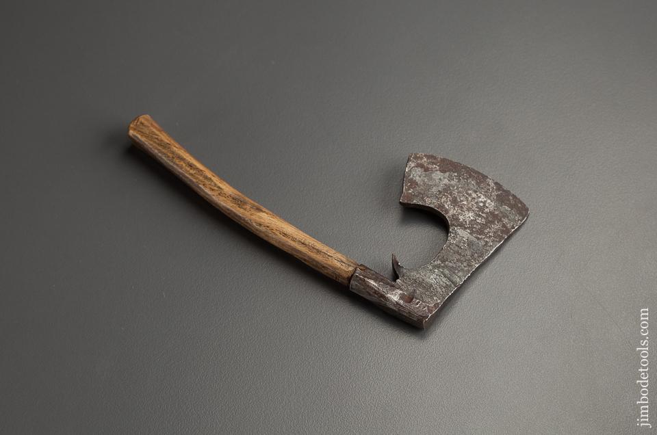Miniature 18th Century French 4 3/4 inch Hewing Axe - 78087RU
