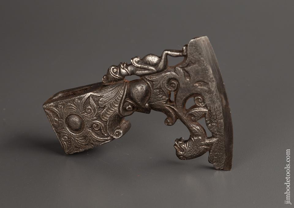 16th Century Italian or German Figural Battle Axe - EXCELSIOR 78099