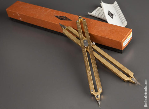 2001 BRIDGE CITY TOOL WORKS PD-11 Proportional Divider in Original Box - 78744