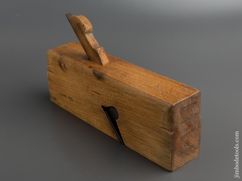 Two inch J.W. FARR & CO N. YORK Skew Rabbet Plane circa 1832-52 - 79377