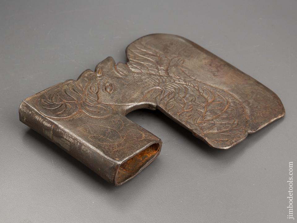 Stunning Replica Medieval Sculpted Figural Axe Tool No. 100 of 100 in Original Box - EXCELSIOR 80684