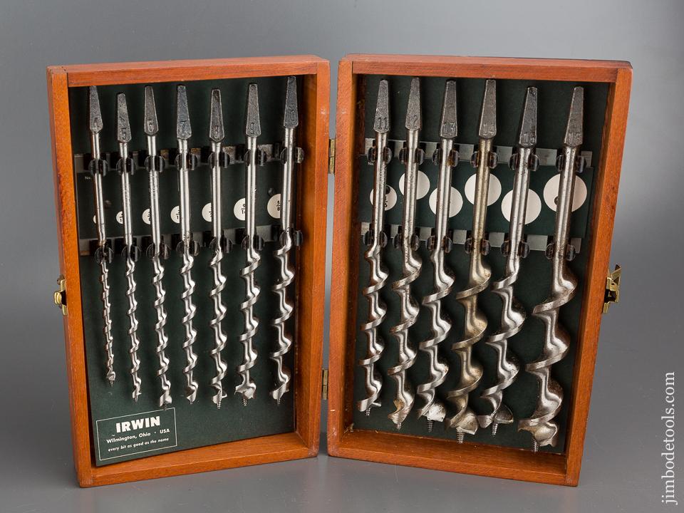 Complete Set of IRWIN Auger Bits in Original Box -80928