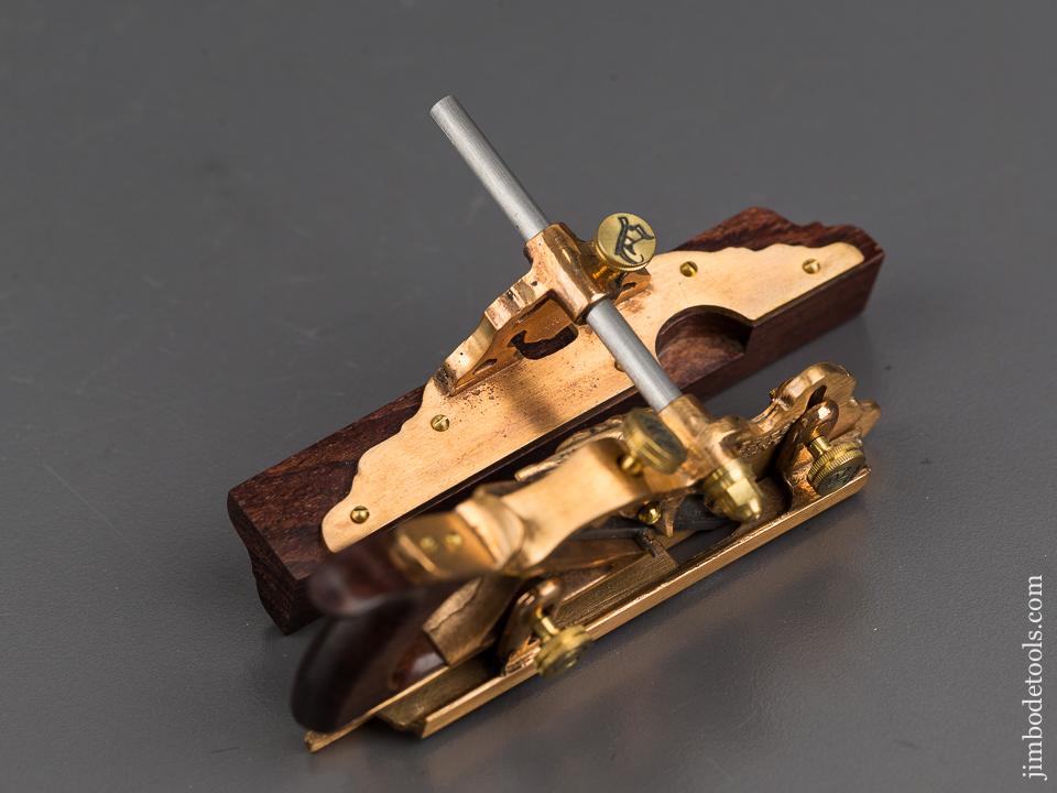 Rare! PAUL HAMLER MAYO Patent Plow Plane in Miniature! - 81877U