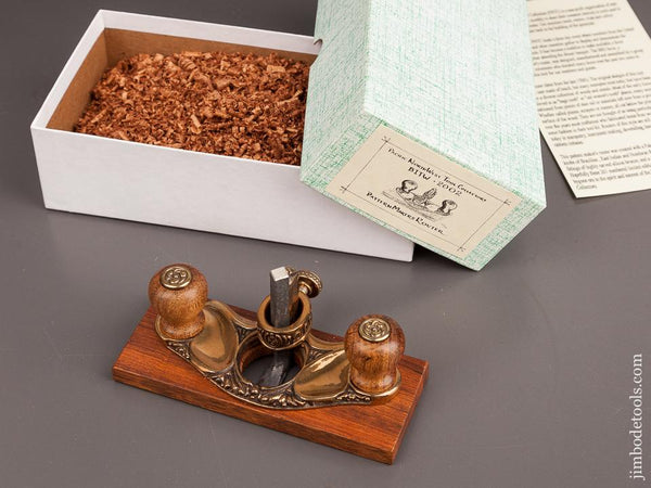 2002 PNTC Best in the West Favor Pattern Maker's Router Plane in Original Box! - 82118