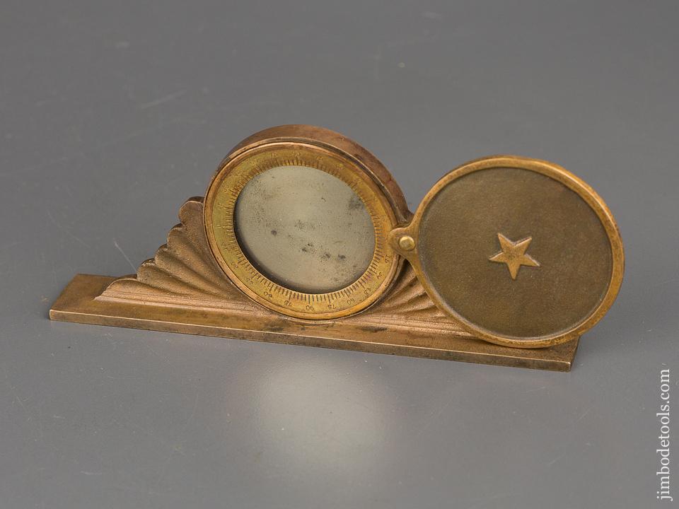 Rare! VANDEGRIFT Patent May 8, 1866 Inclinometer Level by PATENT LEVEL CO OF BRIDGEPORT CT - 82387U