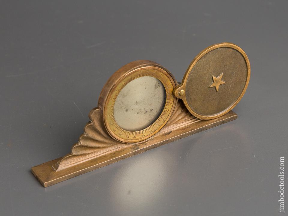 Rare! VANDEGRIFT Patent May 8, 1866 Inclinometer Level by PATENT LEVEL CO OF BRIDGEPORT CT - 82387U