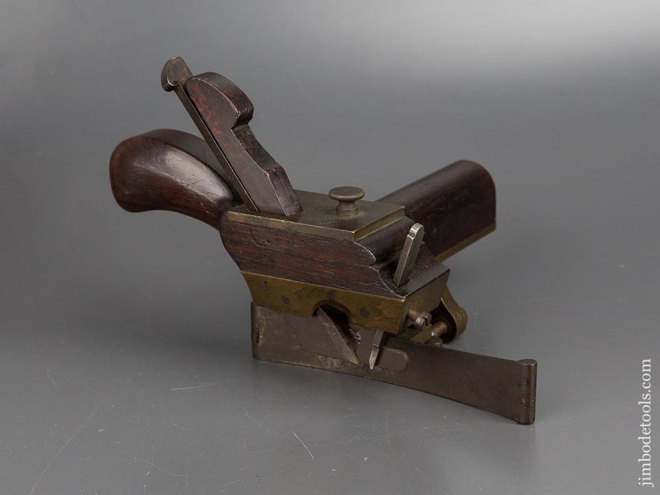 Rare! THOMAS FALCONER Curved Fence Plow Plane NEAR MINT - EXCELSIOR 82669