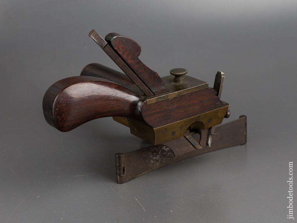 Rare! THOMAS FALCONER Curved Fence Plow Plane NEAR MINT - EXCELSIOR 82669