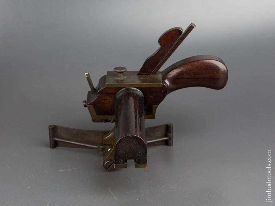Rare! THOMAS FALCONER Curved Fence Plow Plane NEAR MINT - EXCELSIOR 82669