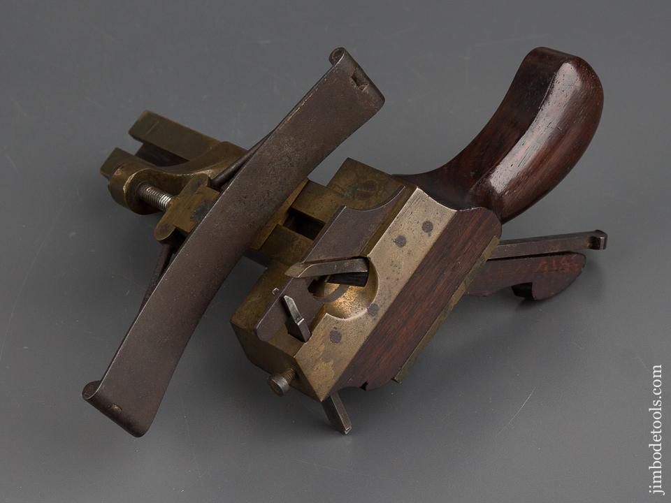 Rare! THOMAS FALCONER Curved Fence Plow Plane NEAR MINT - EXCELSIOR 82669