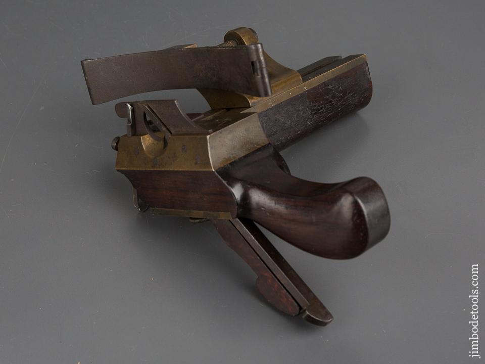 Rare! THOMAS FALCONER Curved Fence Plow Plane NEAR MINT - EXCELSIOR 82669