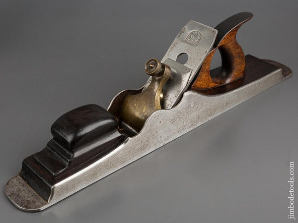 Fine SPIERS 20 1/2 inch Dovetailed Steel with Rosewood Infill Straight Sided Jointer Plane - 82695