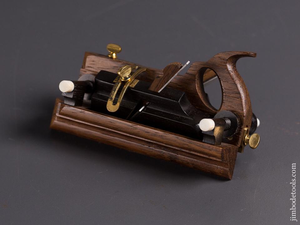 PAUL HAMLER Miniature Four inch TIDEY Patent Rosewood Beveling Plane MINT - 83604