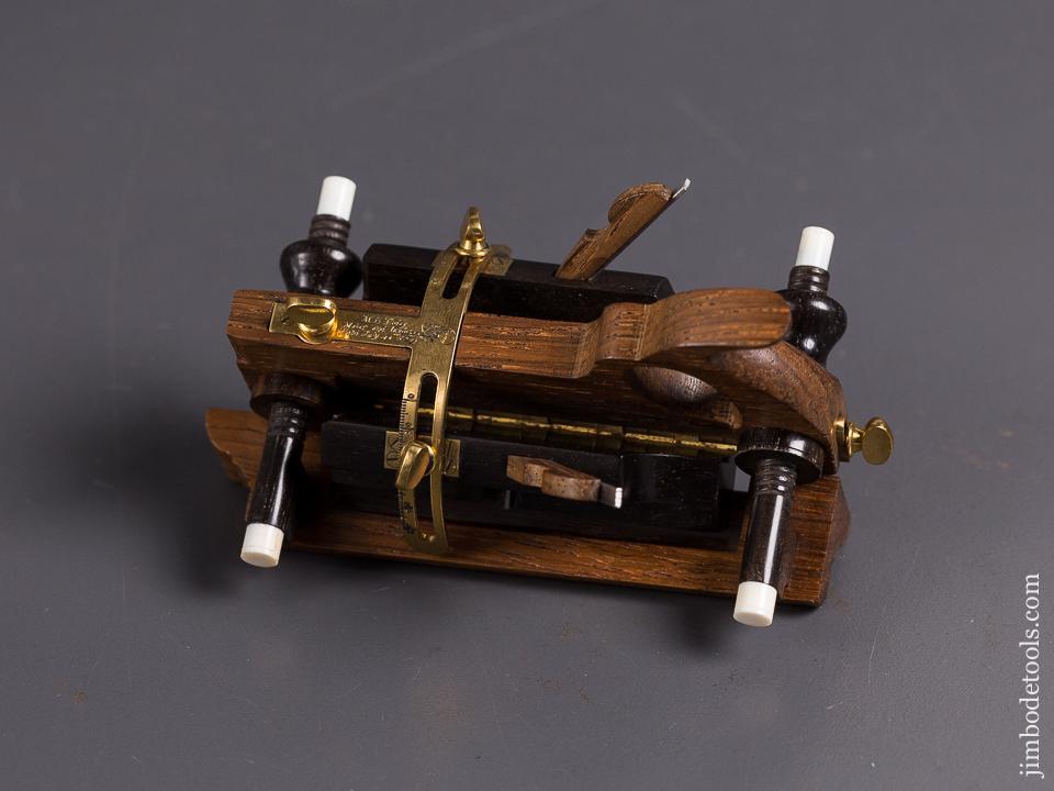 PAUL HAMLER Miniature Four inch TIDEY Patent Rosewood Beveling Plane MINT - 83604