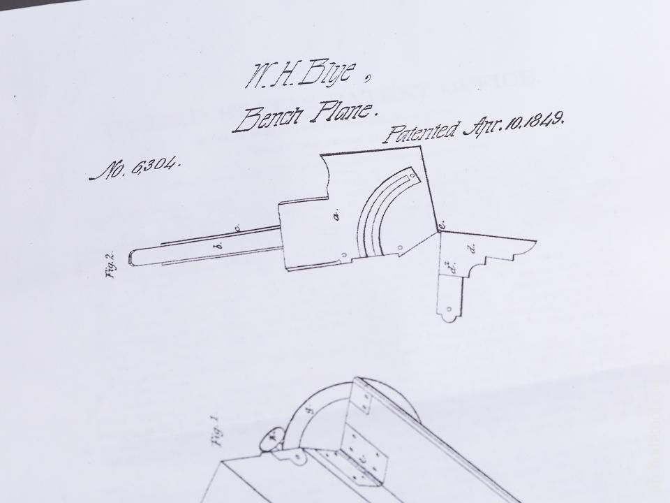 PAUL HAMLER Miniature Four inch TIDEY Patent Rosewood Beveling Plane MINT - 83604