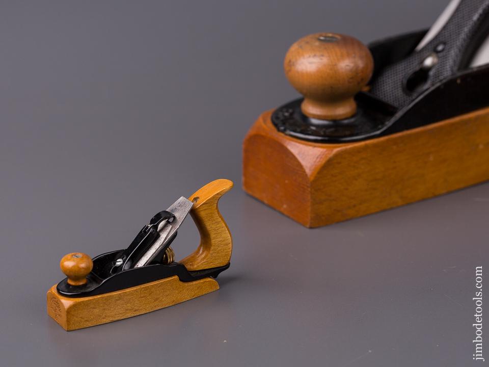 PAUL HAMLER Miniature STANLEY No. 35 Transitional Smooth Plane MINT - 83612U