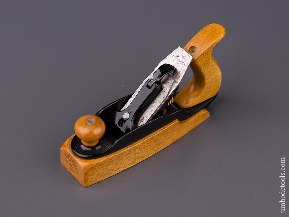 PAUL HAMLER Miniature STANLEY No. 35 Transitional Smooth Plane MINT - 83612U