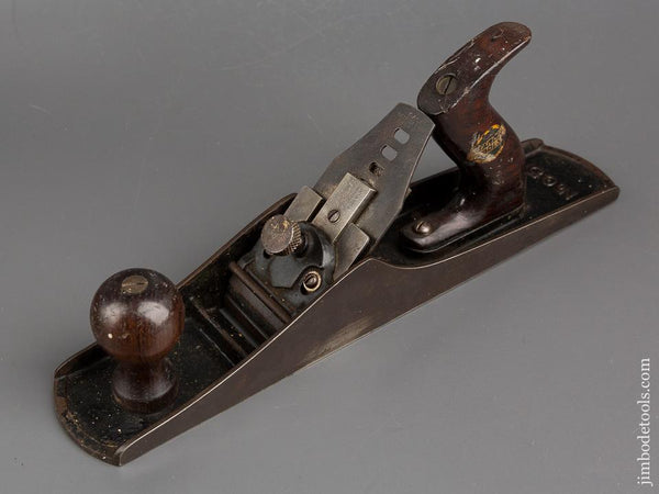 STANLEY NO. G5C GAGE Iron Jack Plane circa 1923-27 with Decal - 83932