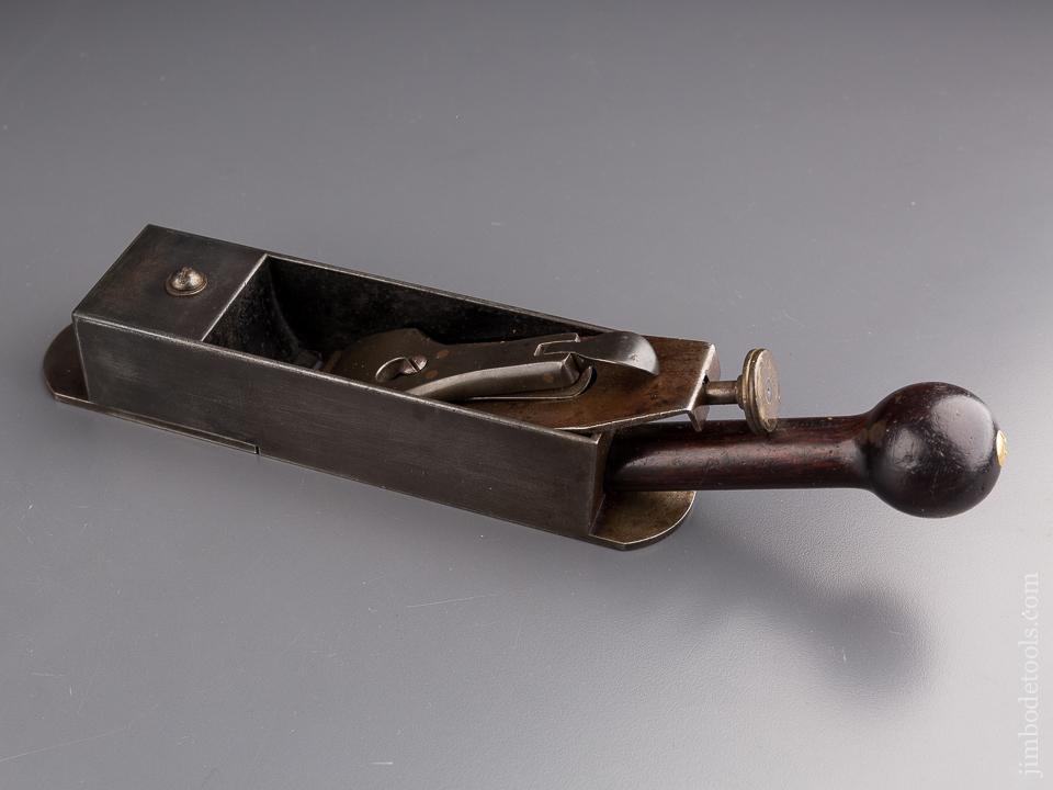 RARE Type One BAILEY BOSTON No. 9 Cabinet Maker's Block Plane with "Broomstick" Handle "L. BAILEY PATENTED AUG. 31-58" ca. 1858- 87121U - AS OF AUG 13