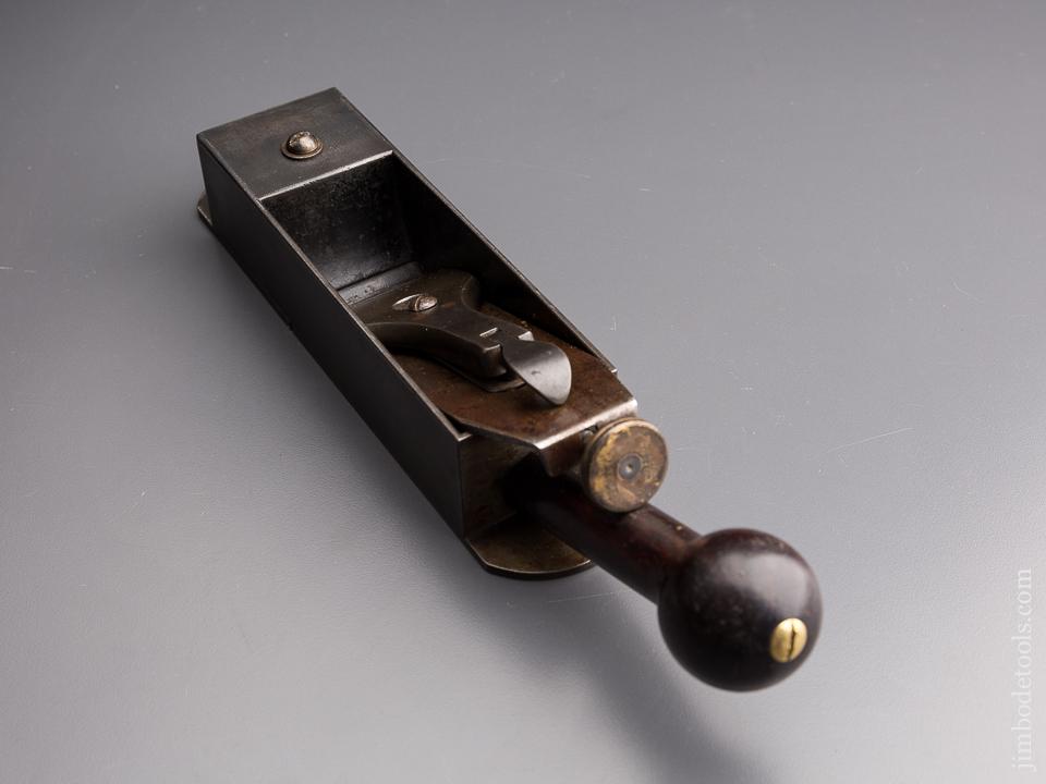 RARE Type One BAILEY BOSTON No. 9 Cabinet Maker's Block Plane with "Broomstick" Handle "L. BAILEY PATENTED AUG. 31-58" ca. 1858- 87121U - AS OF AUG 13