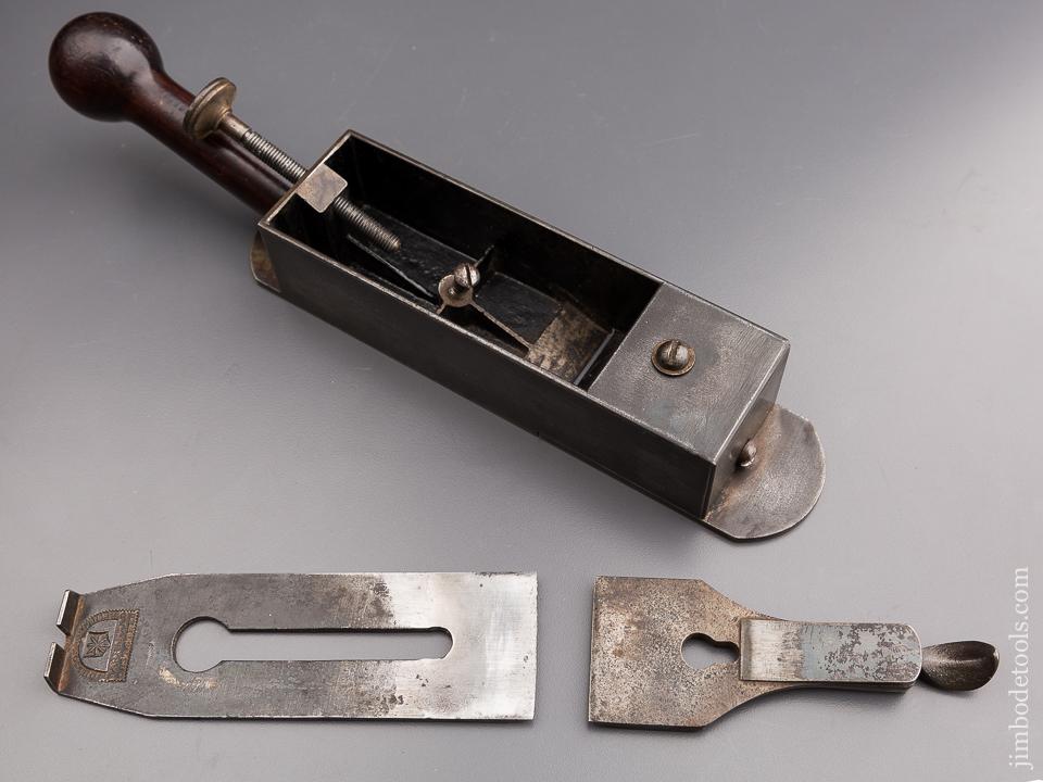 RARE Type One BAILEY BOSTON No. 9 Cabinet Maker's Block Plane with "Broomstick" Handle "L. BAILEY PATENTED AUG. 31-58" ca. 1858- 87121U - AS OF AUG 13