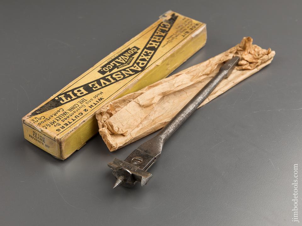 One Large CLARK Expansive Bit with Two Cutters in Original Box - 88007