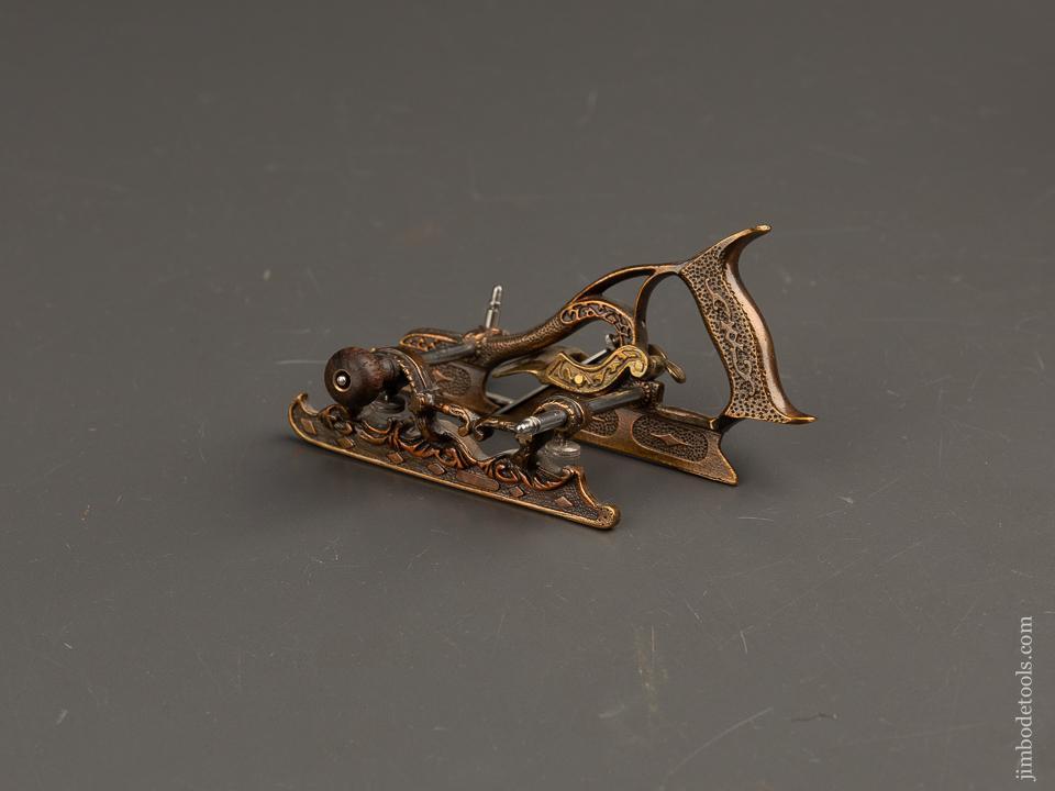 Sensational! STANLEY MILLER's Patent No. 50 Plow Plane by PAUL HAMLER  - 89965U