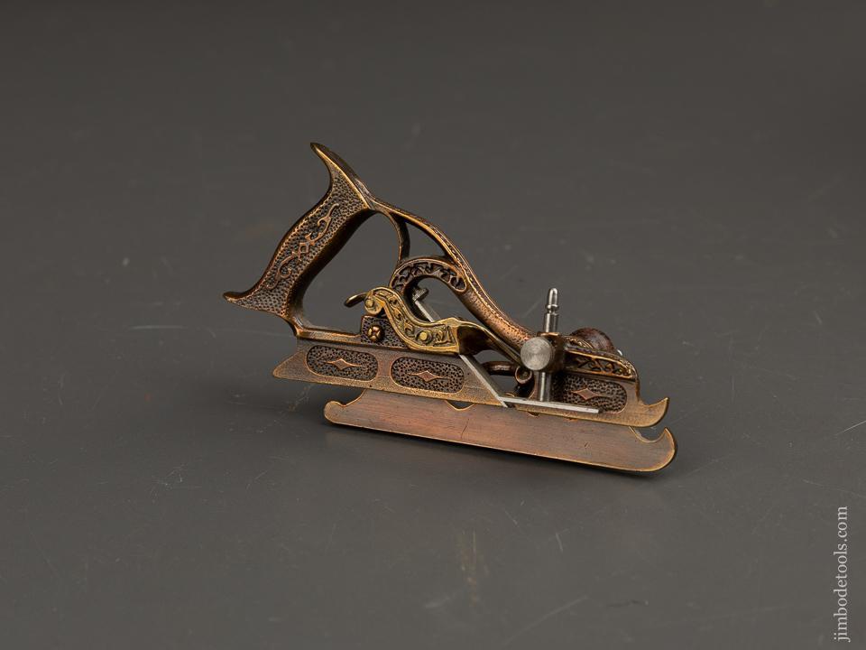 Sensational! STANLEY MILLER's Patent No. 50 Plow Plane by PAUL HAMLER  - 89965U