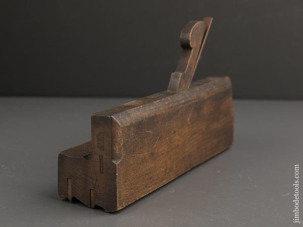 18th Century IOHN GREEN 2 14 inch Wide Crispy Complex Molding Plane circa 1754-1808 GOOD+  - 90076