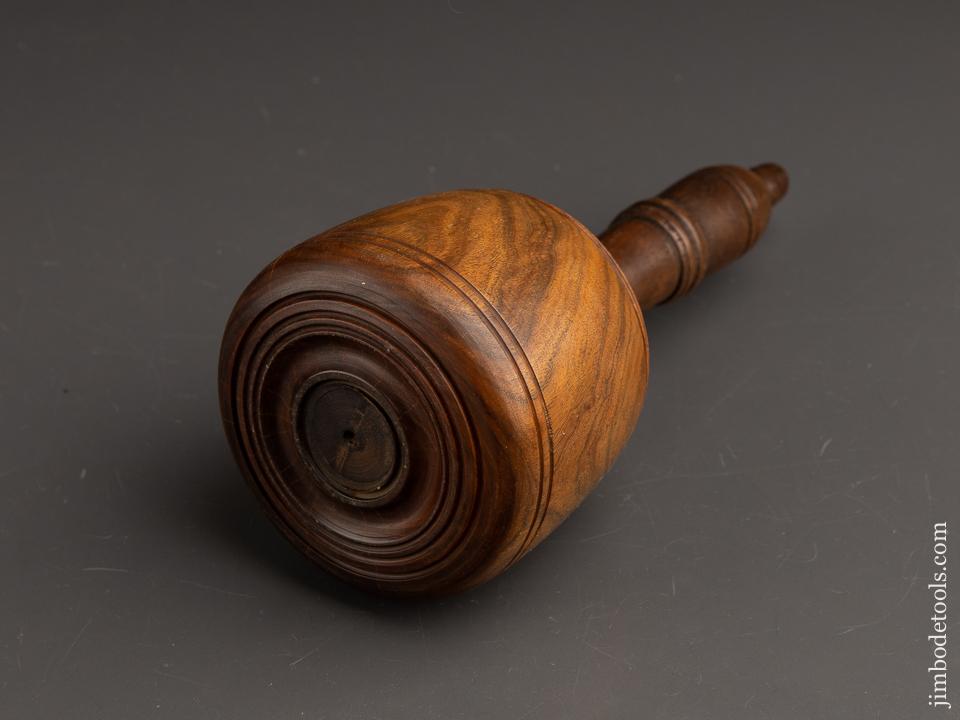 Stunning 26 ounce Fancy Lignum Vitae Mallet - 90082