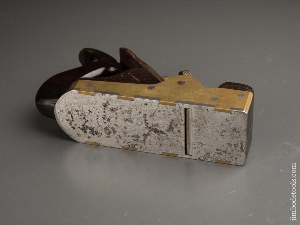 Rare! SPIERS No. 27 (nee 6) Gunmetal Dovetailed Smooth Plane - 90244U