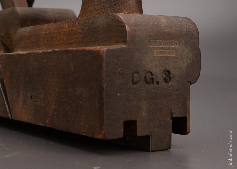 Rare! P. BROOKS Patent Coming & Going Tongue & Groove Plane FIVE STAR MARK * 90392