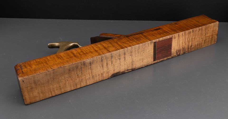 Stunning One-of-a-kind Jointer Plane with Ornate Brass Handle - EXCALIBUR 90