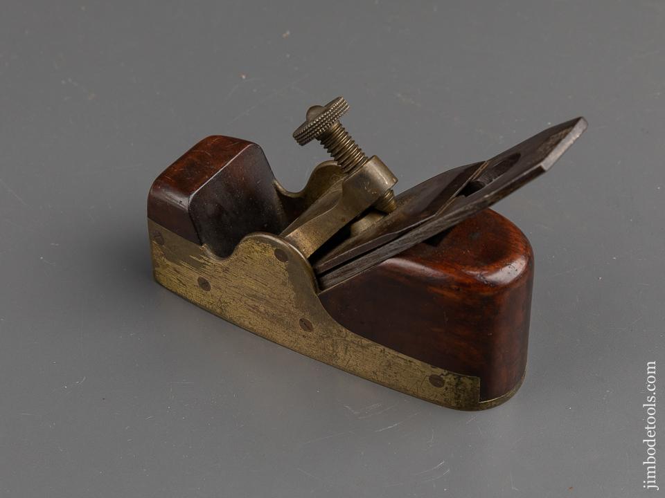 Early and Adorable Miniature Rosewood Stuffed Smooth Plane - 91240