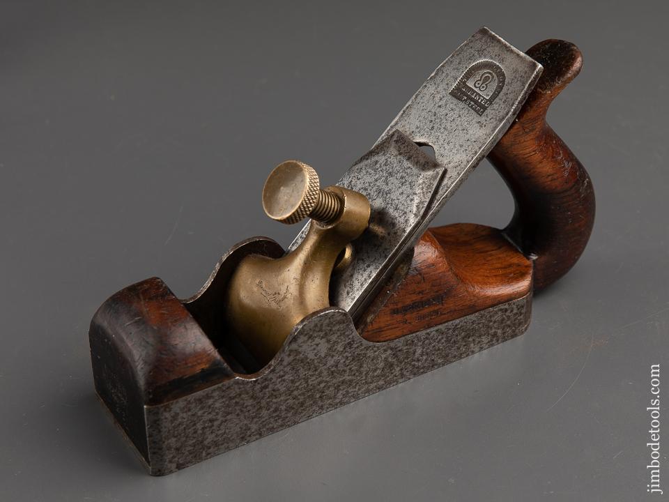 SPIERS No. 7 Dovetailed Steel & Rosewood Smooth Plane - 91543