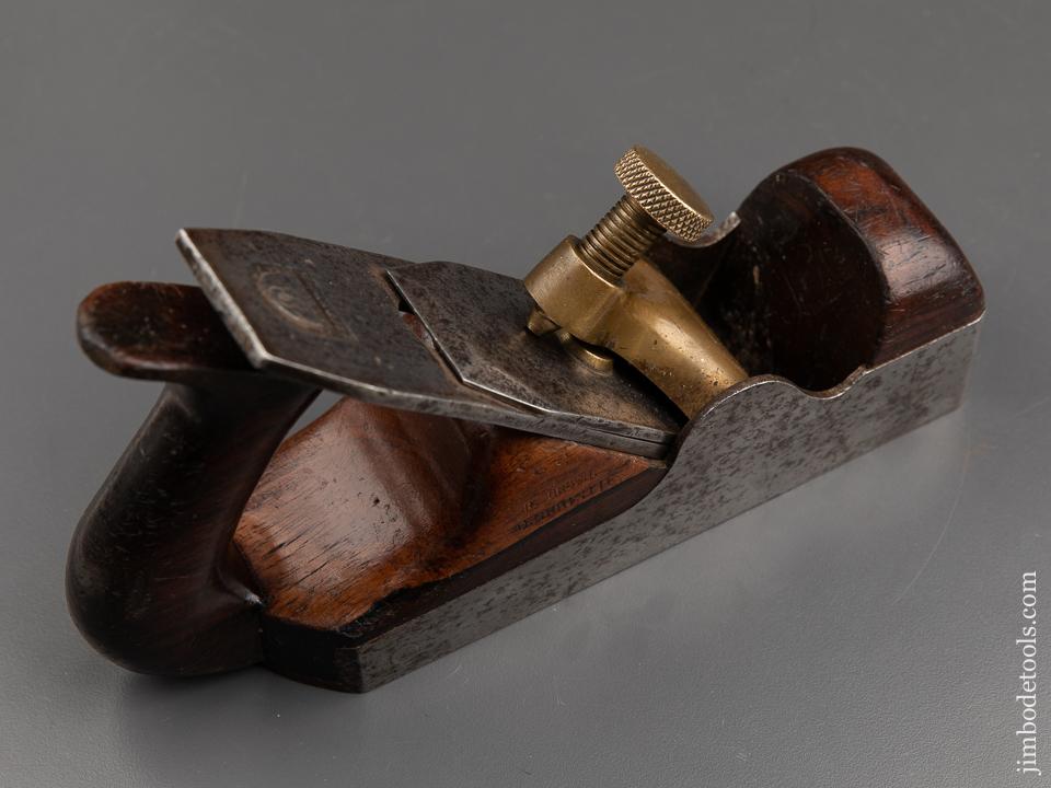 SPIERS No. 7 Dovetailed Steel & Rosewood Smooth Plane - 91543