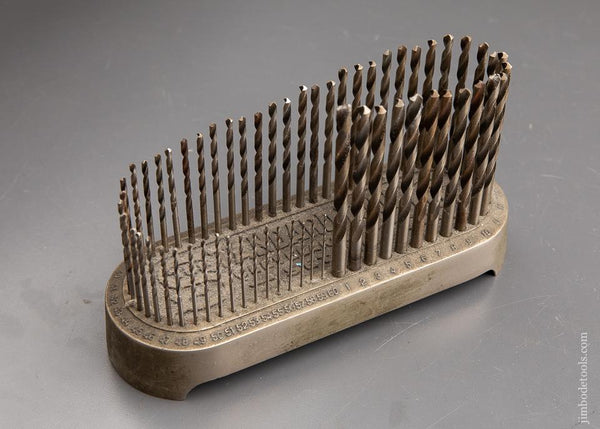 STANDARD TOOL Drill Bits in Stand - 92360