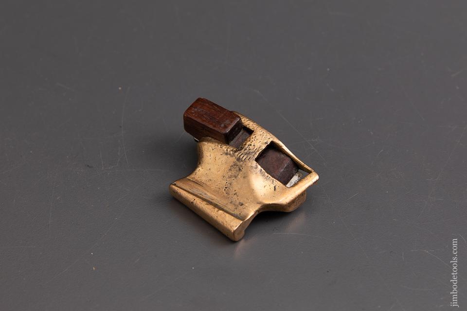 2 1/4 x 1 3/4 inch Brass Milliner's Plane - 93009R
