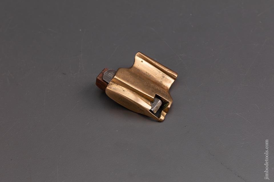 2 1/4 x 1 3/4 inch Brass Milliner's Plane - 93009R